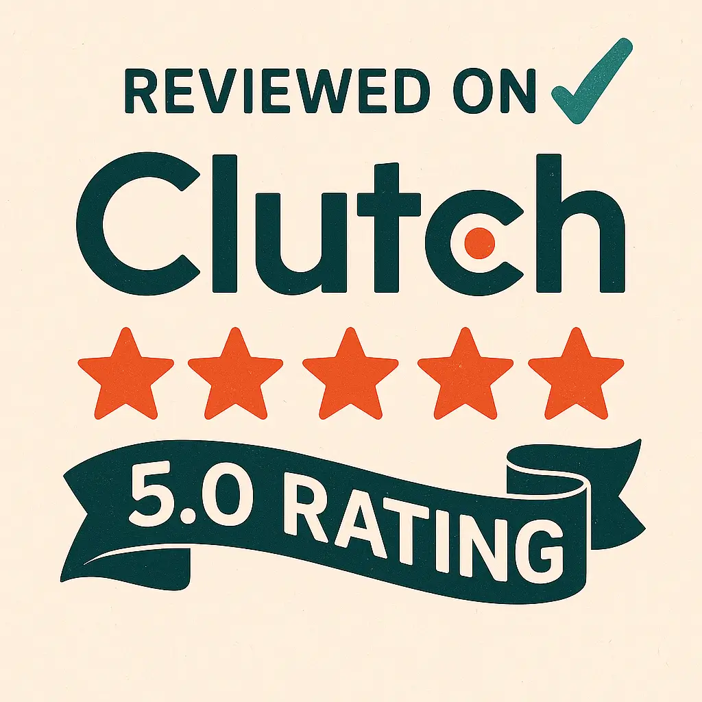 Clutch verified software development company logo
