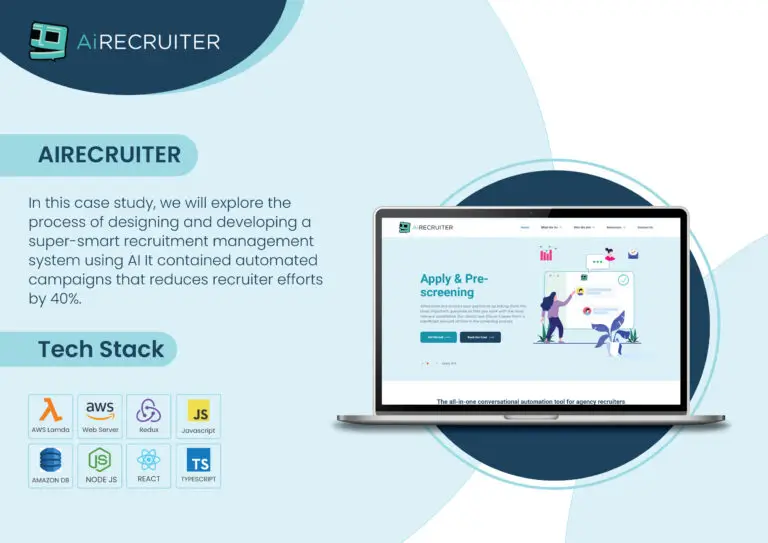 AIRecruiter AI-powered recruitment platform case study