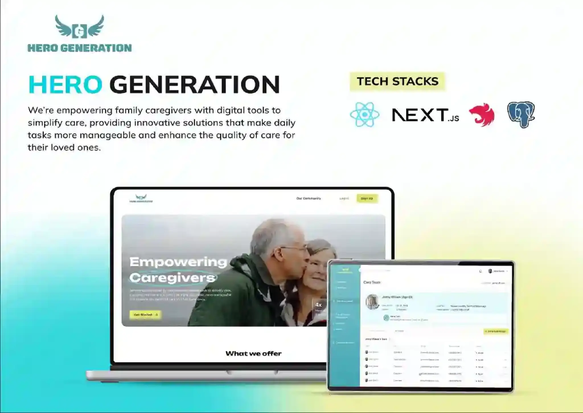 HeroGeneration community platform case study